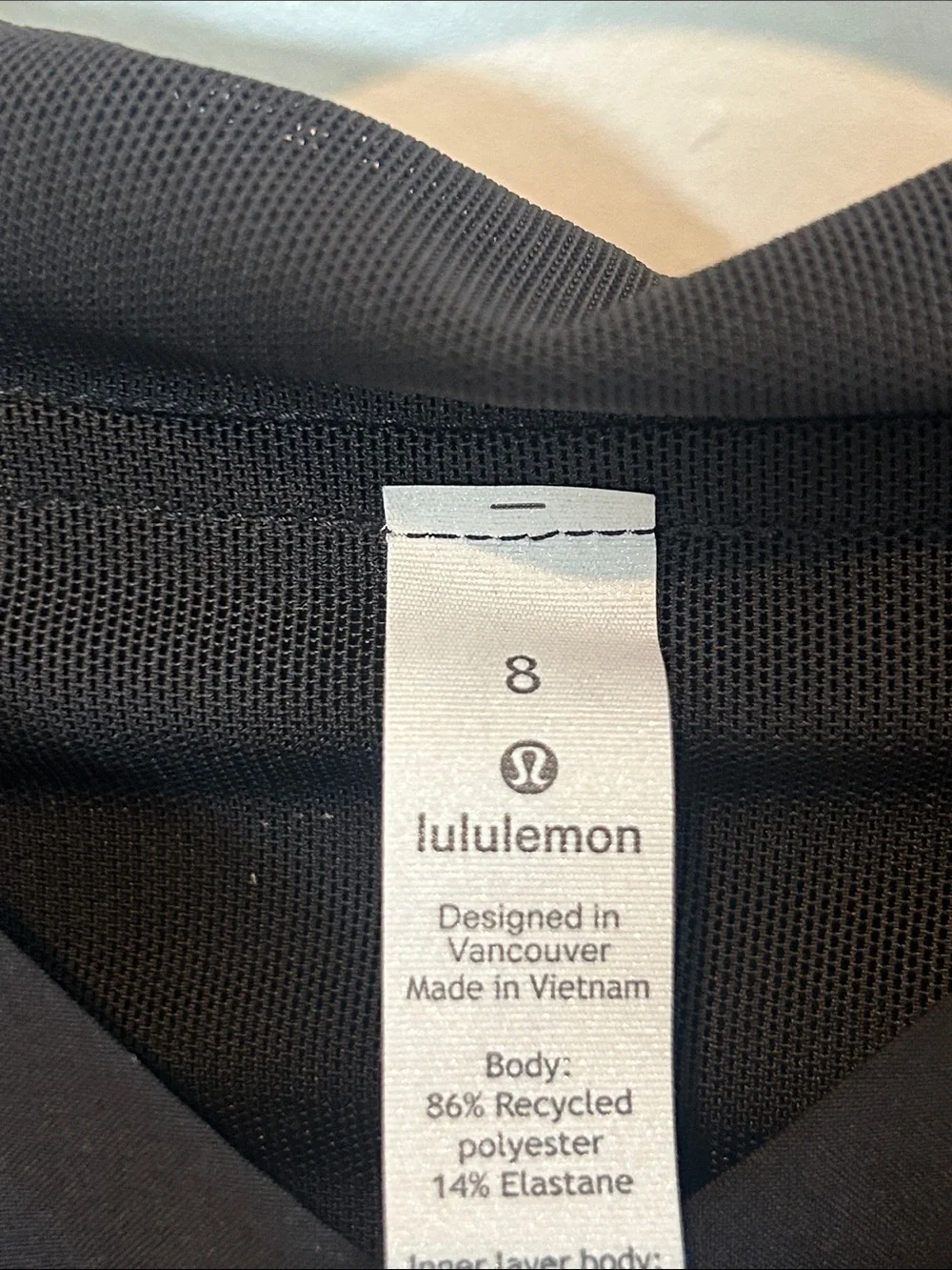 lululemon athletica lightweight black